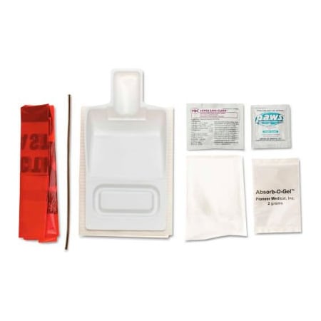 Medline Medline Fluid Clean-Up Kit, 7 Pieces, Synthetic-Fabric Bag MIIMPH17CE210